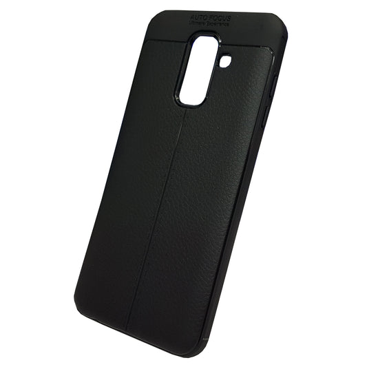 Samsung Galaxy J8 2018 Carcasa Tpu Tipo Cuero