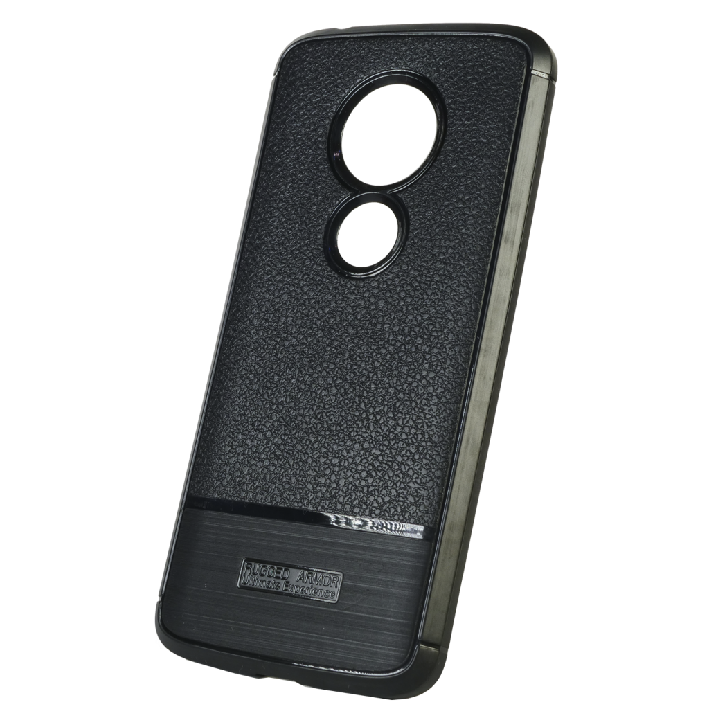 Motorola Moto G6 Play Carcasa Tpu Tipo Cuero