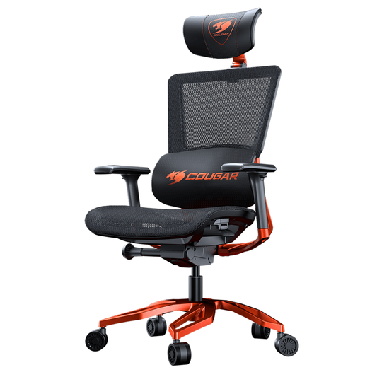Silla Gamer Profesional Cougar Argo Negro Naranjo