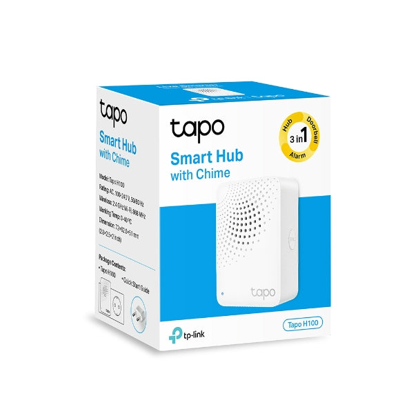 Hub Inteligente Tp-Link Tapo H100 Wifi Con Alarma Blanco – imagen 4
