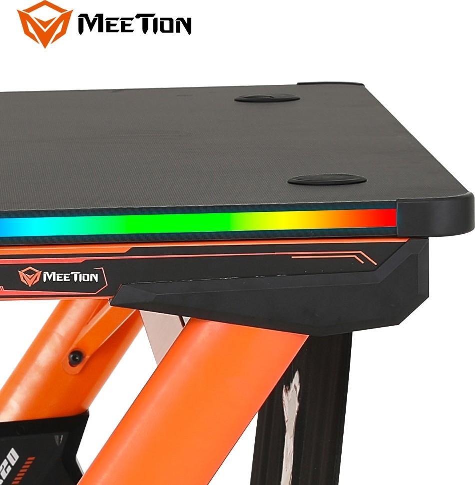 Escritorio Gamer Rgb Meetion MT-DSK20 Negro Naranja – imagen 6