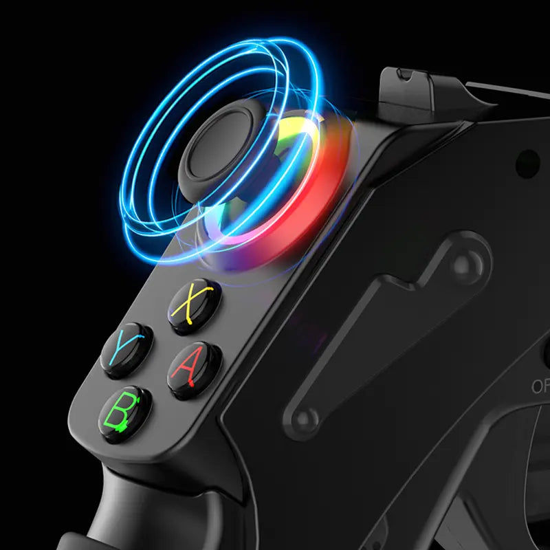 Control Joystick Pistola Ipega Pg-sw2257 Rgb Para Ns 1 y Ns 2 Negro – imagen 2