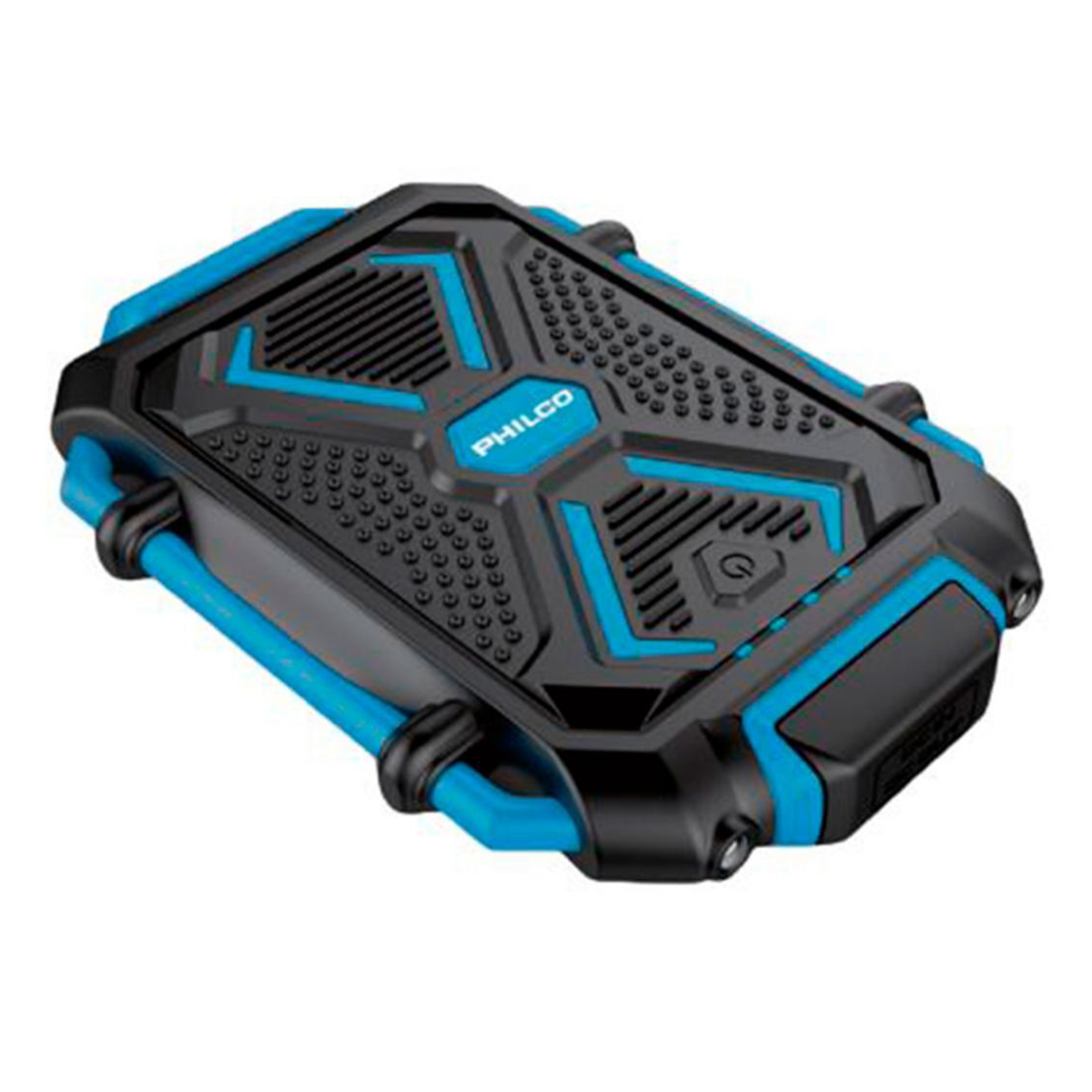 Batería Portátil Philco Powerbank 6000 mah Ultra Resistente Azul