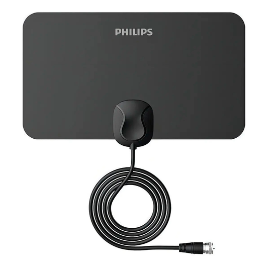 Antena Digital Plana Philips SDV5335/55 HDTV Interior Negro
