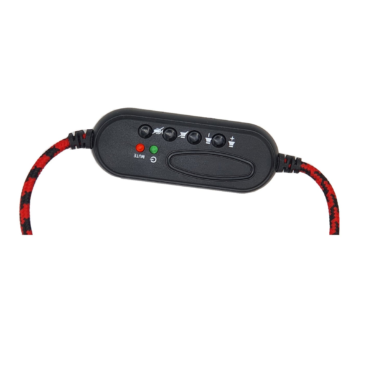 Audifonos Gamer Njoytech Usb Led Pc Ps4 Switch Negro Rojo – imagen 5