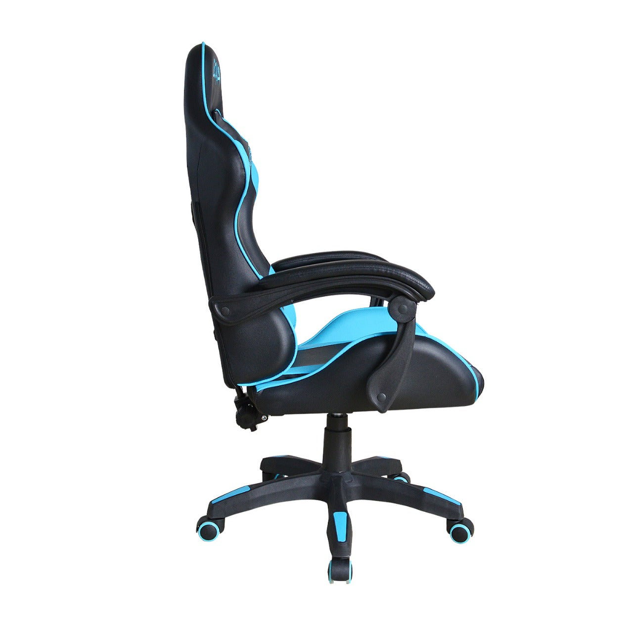 Silla Gamer Kaos Njoytech Reclinación 150º Negro Azul – imagen 2