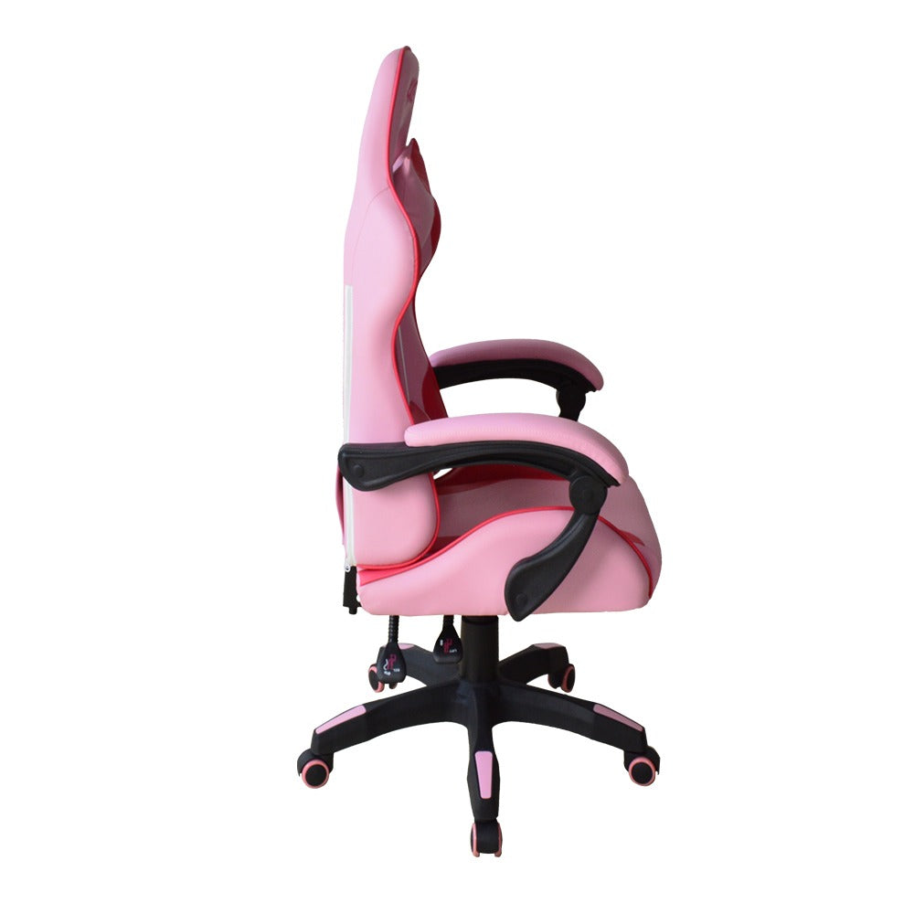 Silla Gamer Kaos Njoytech Reclinación 150º Rosado – imagen 4