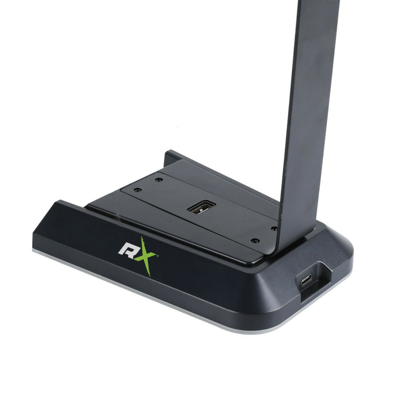 Soporte De Audifonos Reptilex Rx0044 Rgb Usb 3.5 Negro – imagen 3