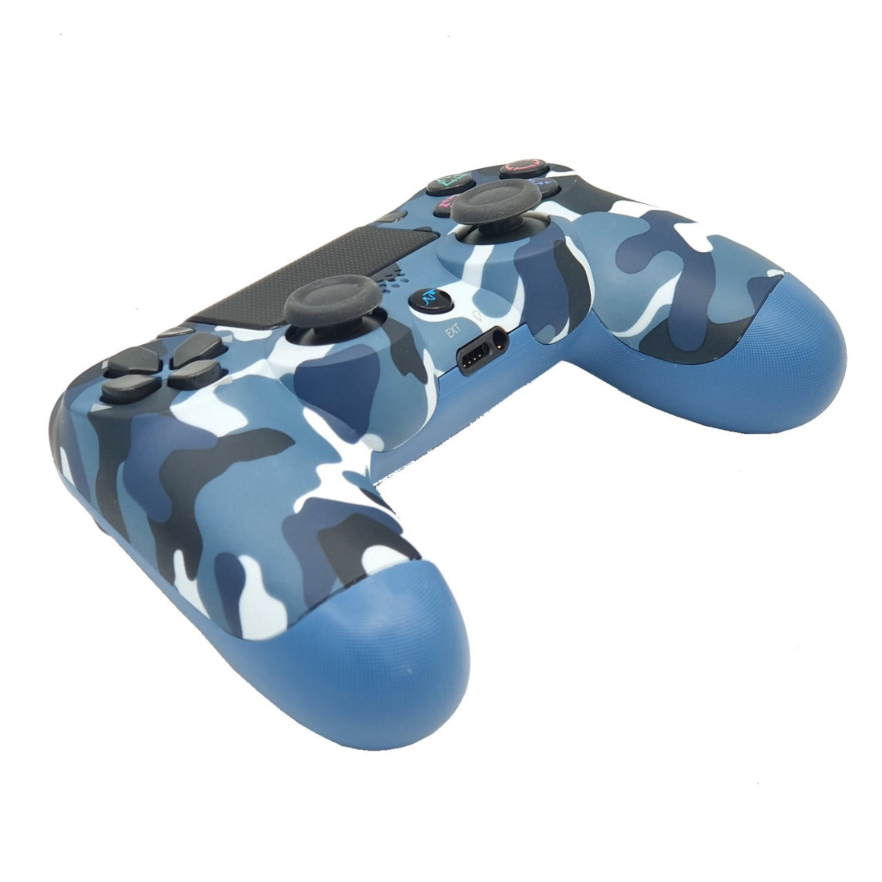 Control Joystick Dualshock PS4 Inalambrico Njoytech Camu Azul – imagen 2