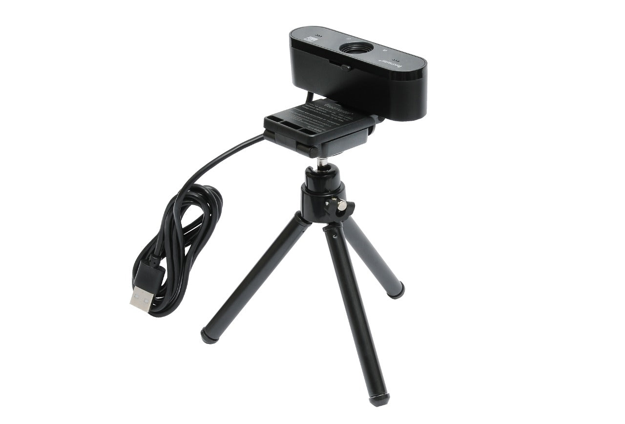 Webcam Tecmaster Con Tripode QHD 2k Usb Negro – imagen 2