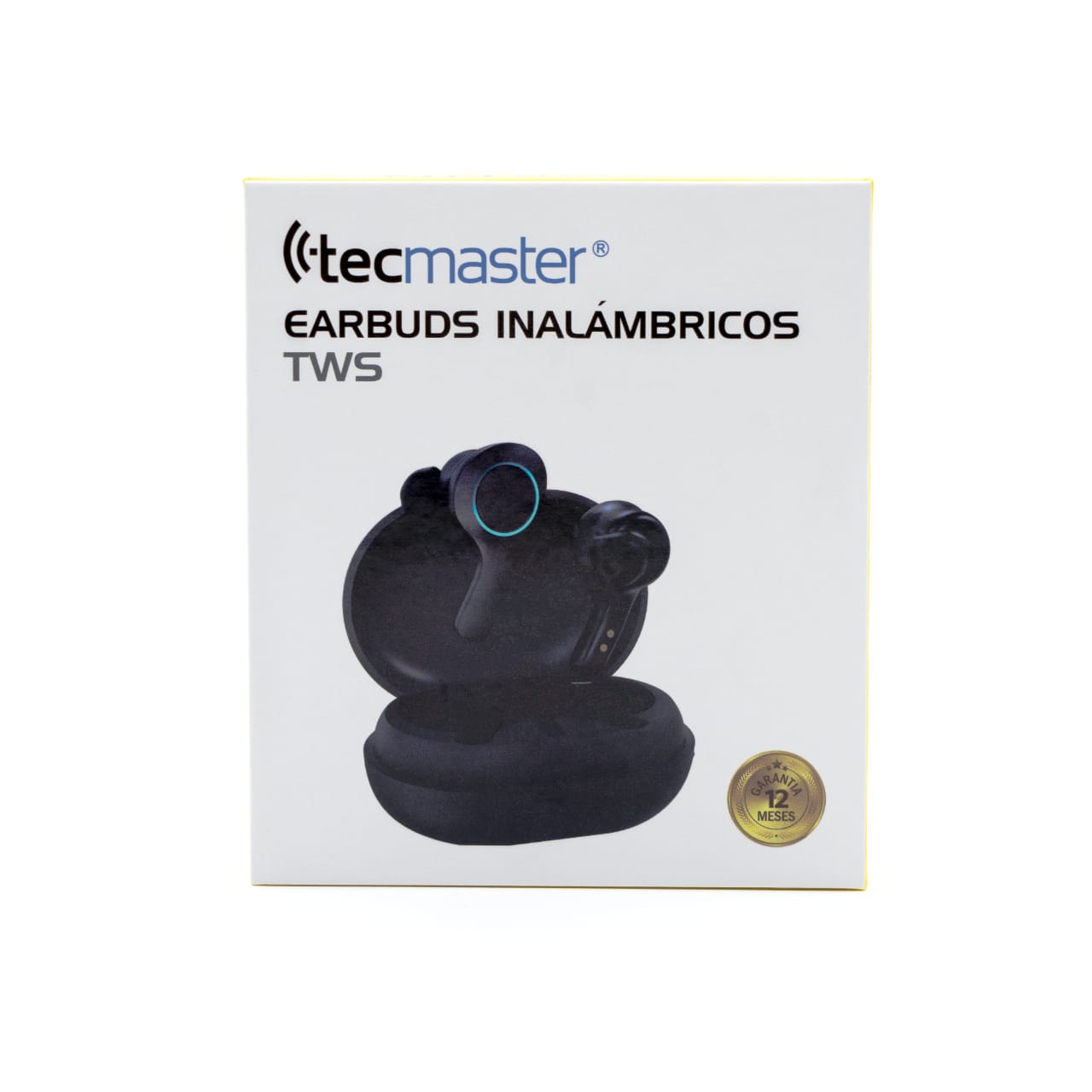 Audifonos Bluetooth Tecmaster Rgb Tws Negro – imagen 3