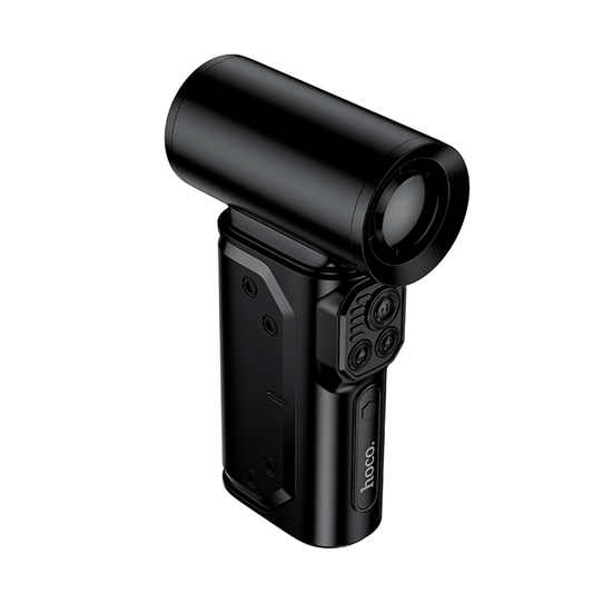 Soplador De Aire Portatil Ultra Velocidad Pantalla Led Hoco Hx68 Negro