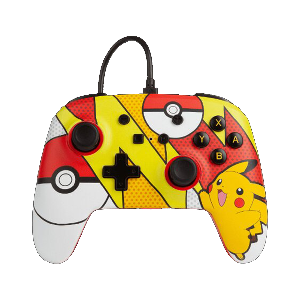 Control Alambrico Wired Powera Nintendo Switch Pokémon: Pikachu Pop Art