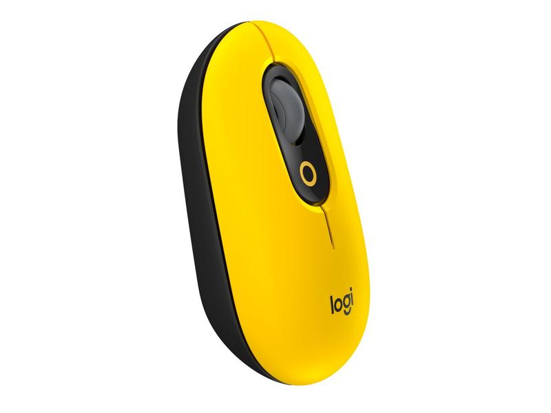 Mouse Bluetooth Logitech Pop Emoji Amarillo – imagen 5