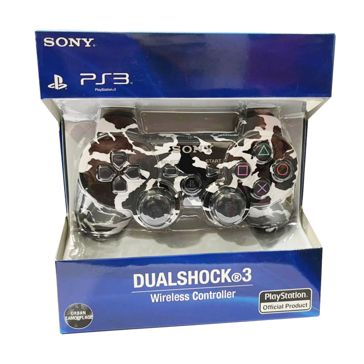 Control Mando Joystick Ps3 Dualshock 3 Camuflado Negro