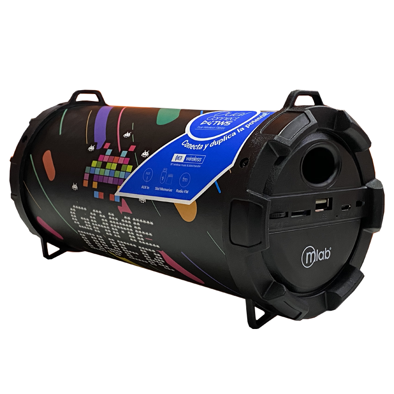 Parlante Bluetooth Zukabass Aux Mp3 Fm Microlab Gamer Over