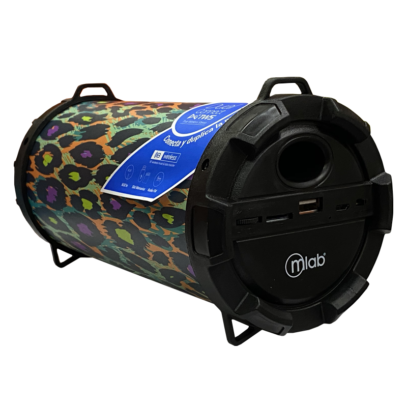 Parlante Bluetooth Zukabass Aux Mp3 Fm Microlab Animal