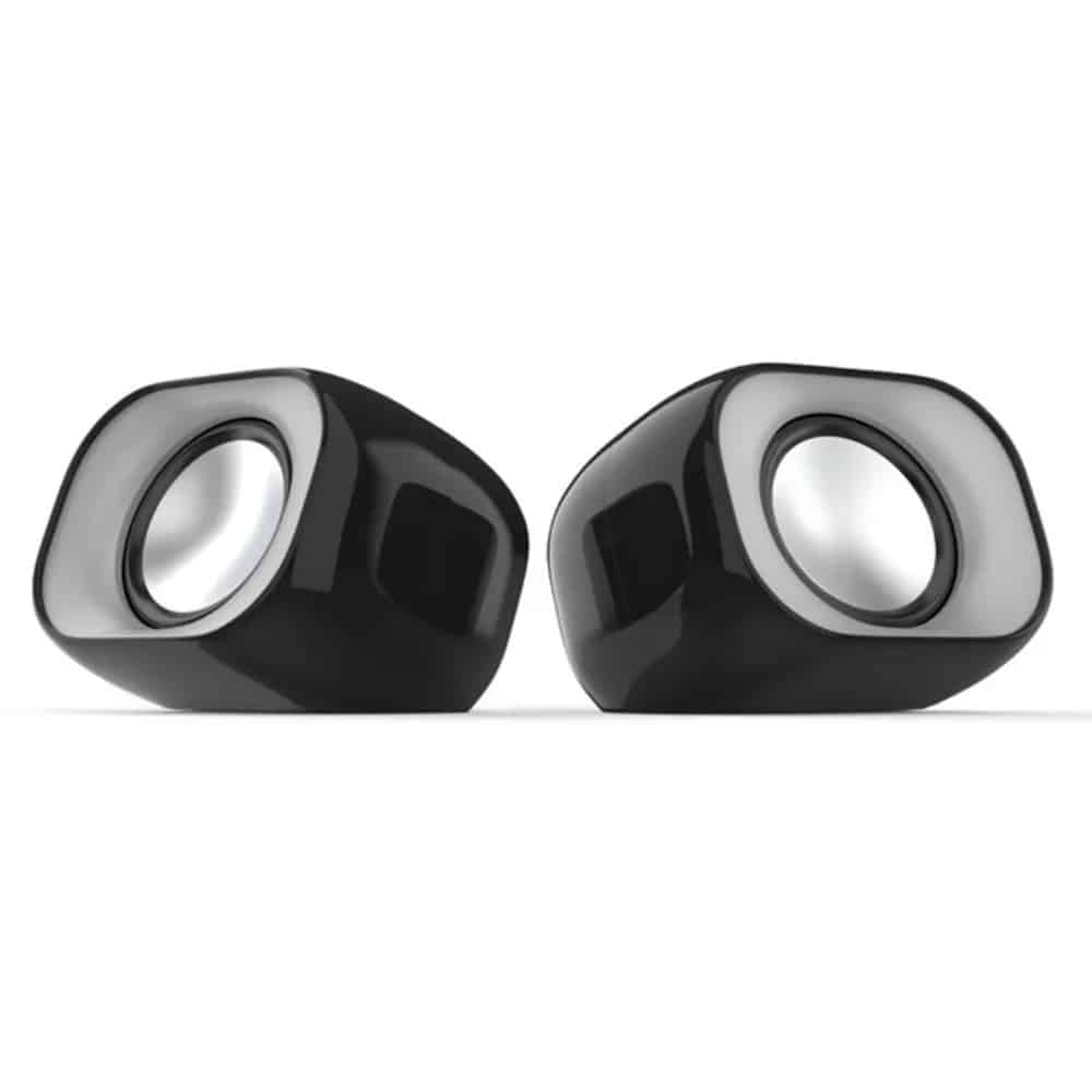 Parlantes Hp Compactos Para Pc Notebook Dhs-2111 Negro – imagen 2