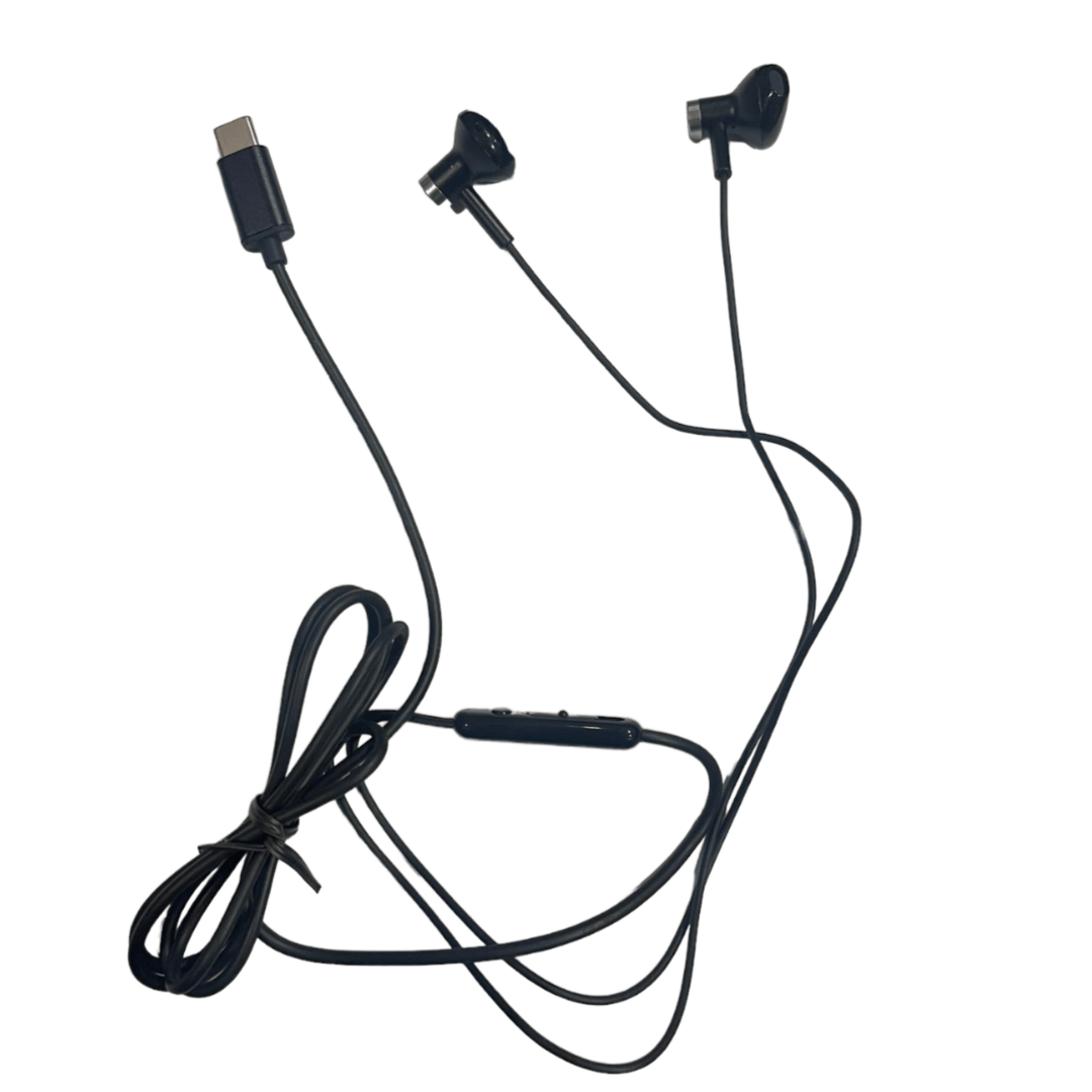 Audifonos In Ear Aiwa Conector Tipo C Aw-i60tc Negro