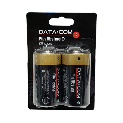 Pilas Alcalinas D Datacom 2 Unidades