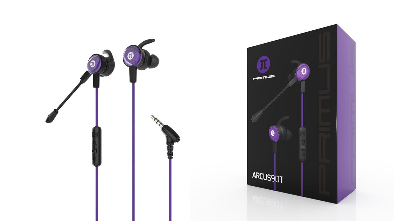 Audifonos Gamer Primus Arcus 90t In Ear Negro – imagen 3