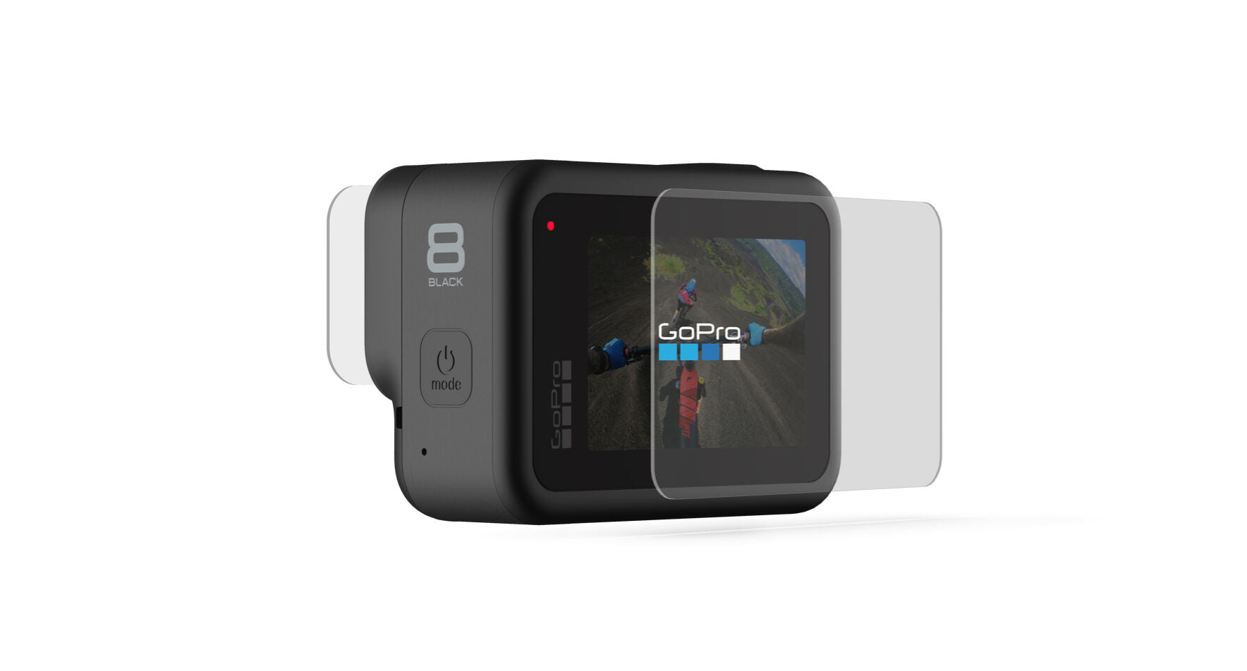 Pack 2 Micas Vidrio Templado Para Gopro Hero 8 Black Original – imagen 2