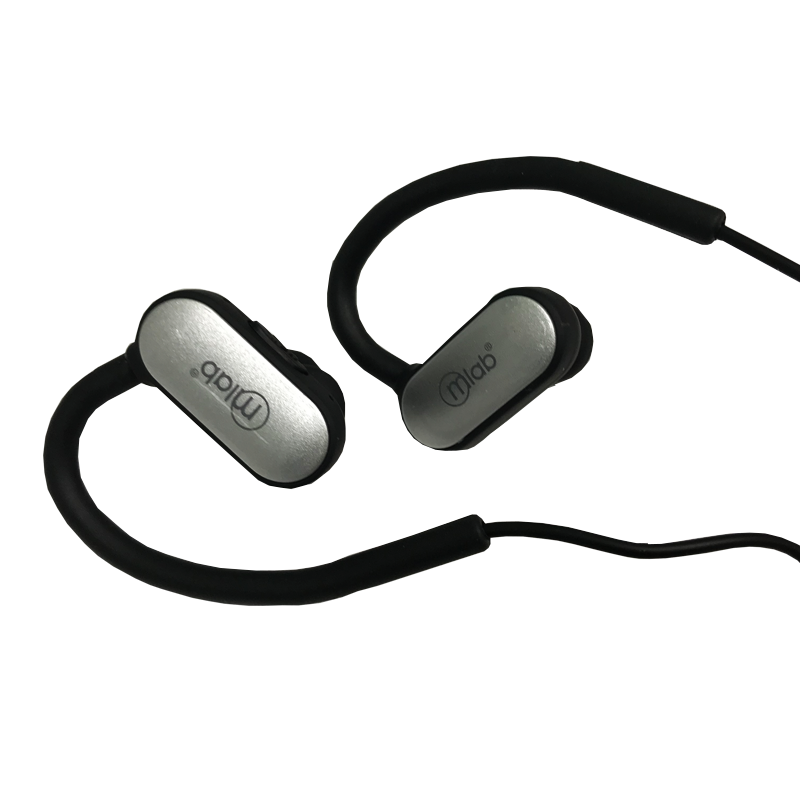 Audifonos Bluetooth Deportivos Microlab Pulse Silver – imagen 4