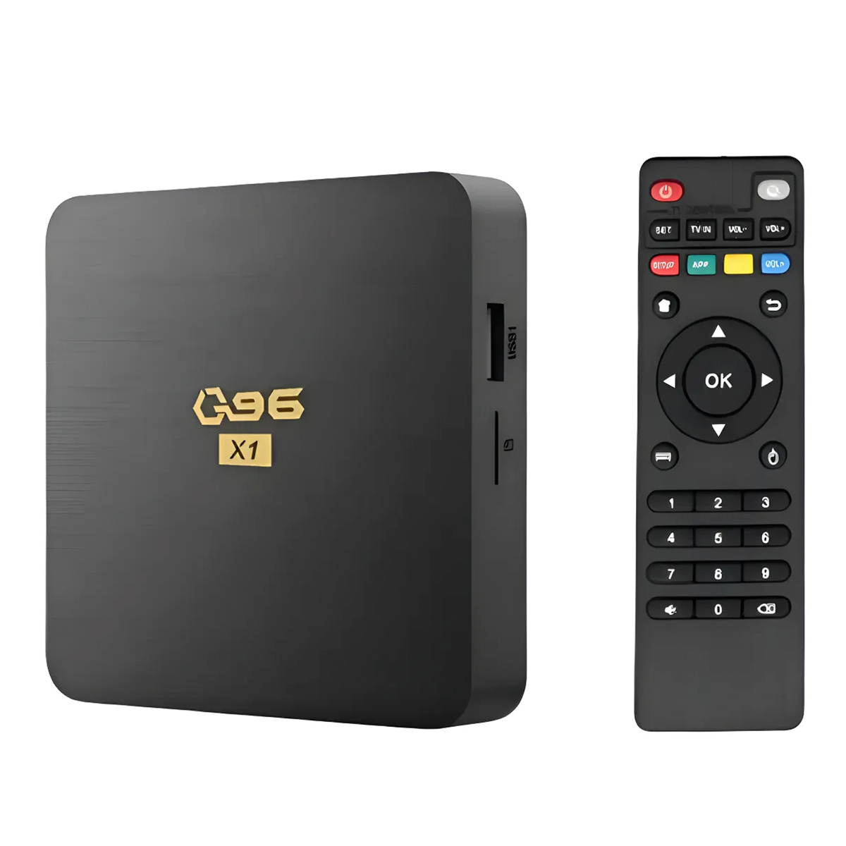 Android TV Box Android Q96 X1 4k Ultra 128 Gb + 8 gb Ram Negro