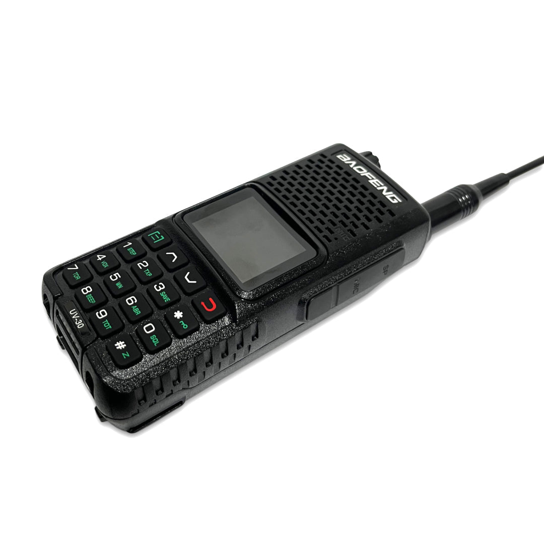 Radio Transmisor Walkie Talkie Baofeng 10w Tipo C UV-30 Negro – imagen 2