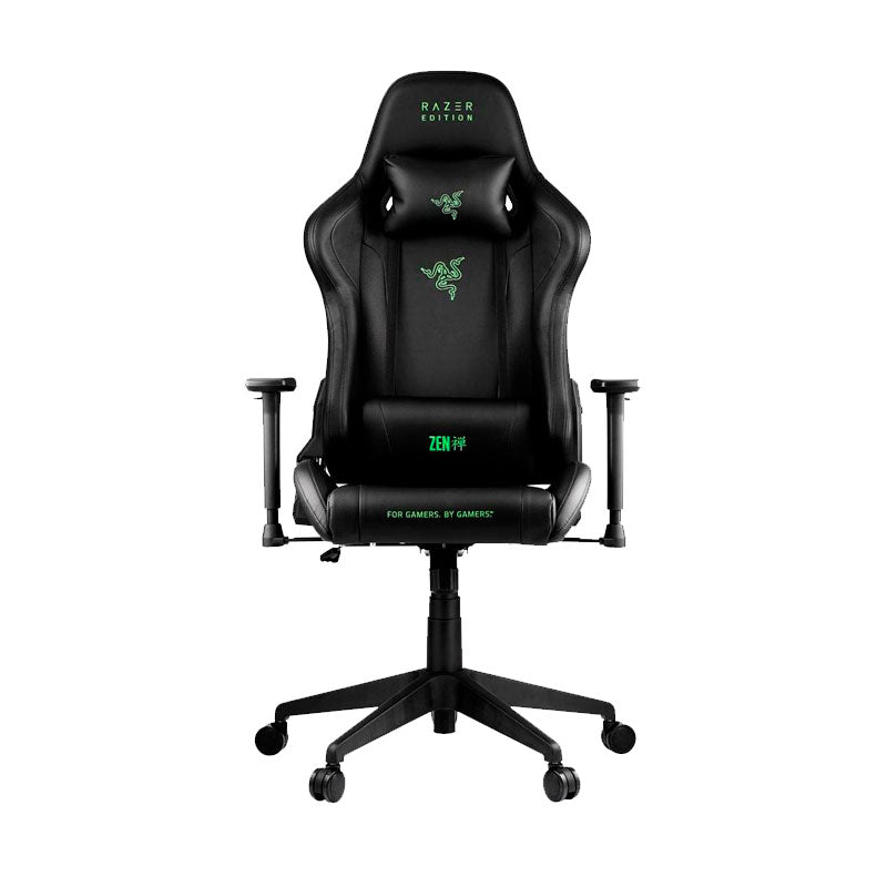 Silla Gamer Profesional Razer Tarok Essentials By Zen Negro Verde – imagen 2