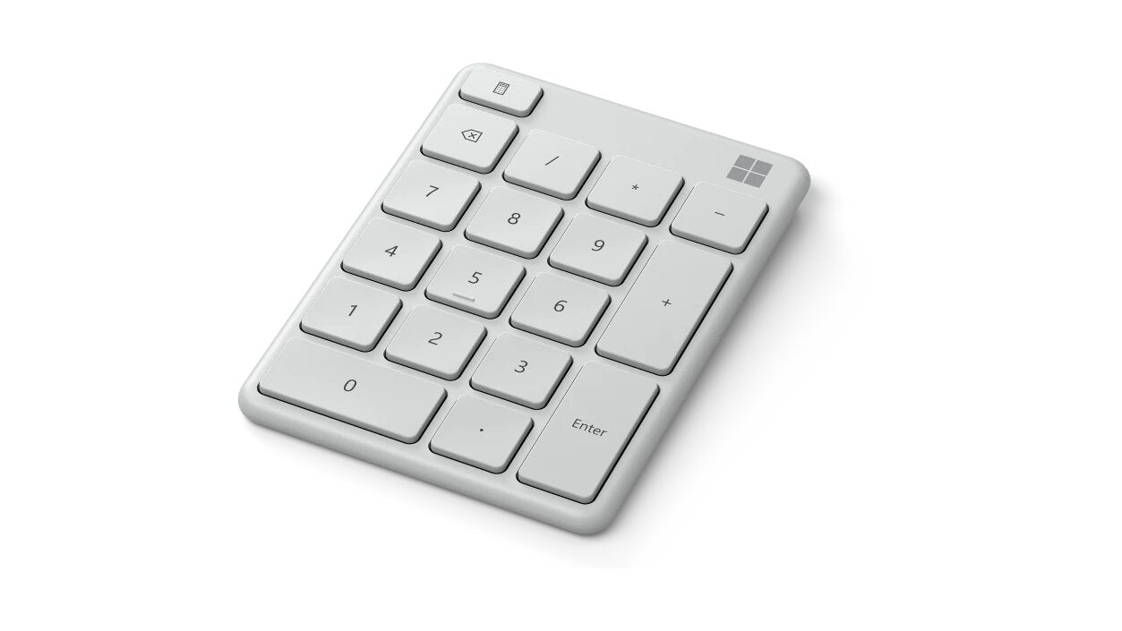 Teclado Numerico Microsoft Bluetooth 5.0 Blanco – imagen 2
