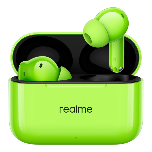 Audífonos In Ear Bluetooth Realme Buds T200 Verde