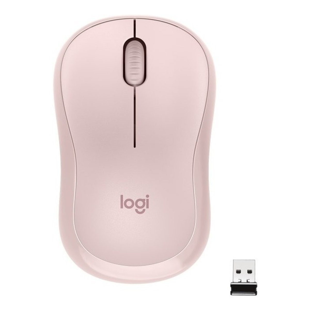 Mouse Inalámbrico Logitech M220 Silencioso Rosado
