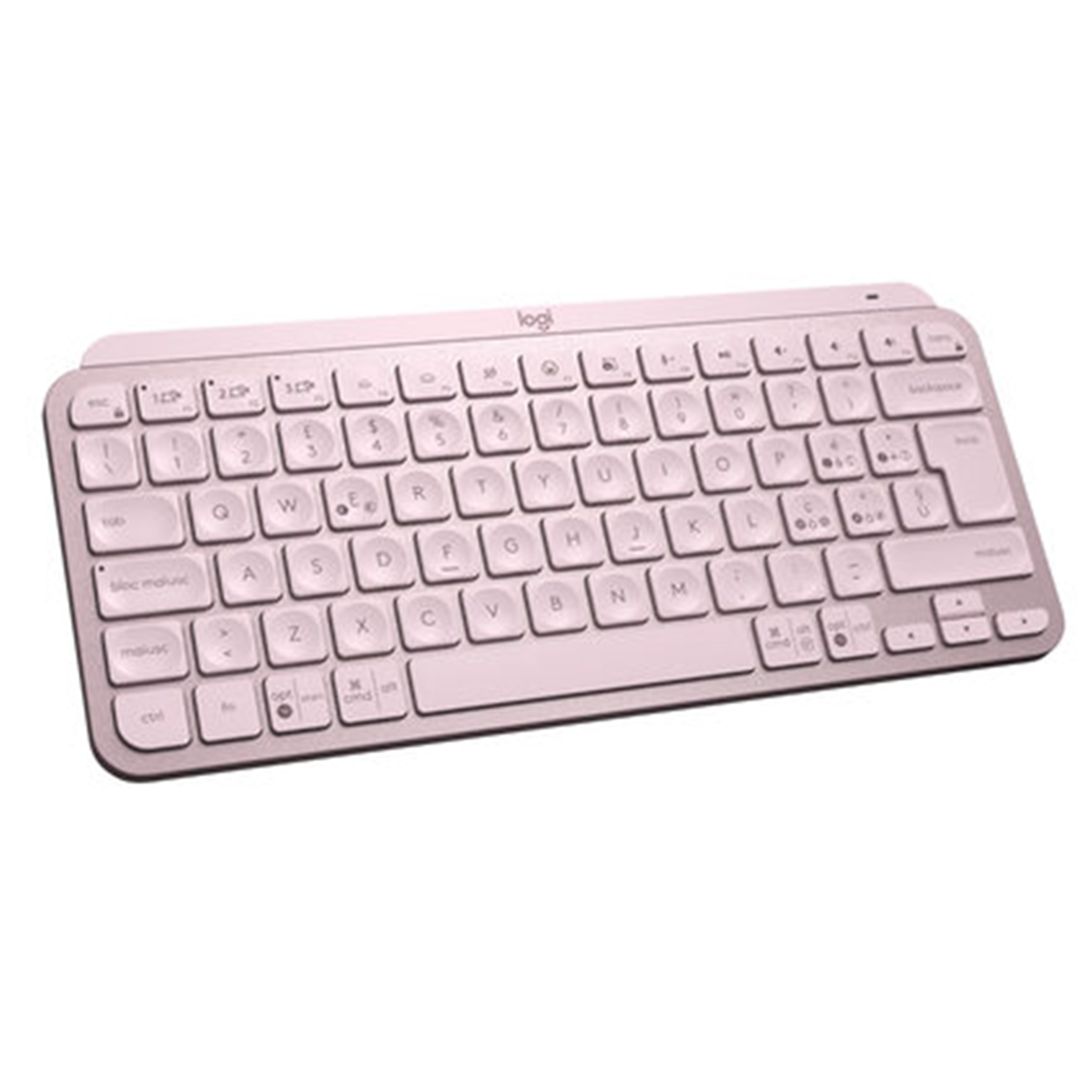 Teclado Bluetooth Logitech Mx Keys Mini Rosado