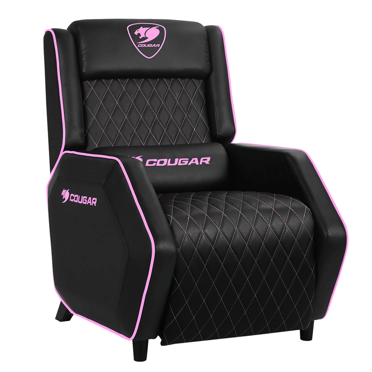 Sillon Gamer Cougar Ranger Negro Rosado