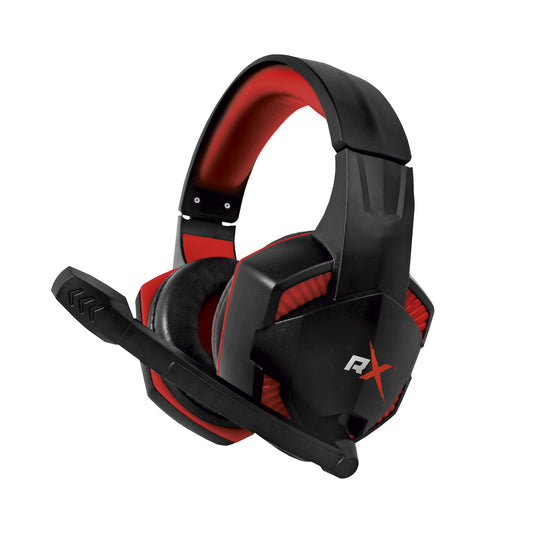 Audifonos Gamer Reptilex RX0001r Pc Ps4 Xbox Rojo
