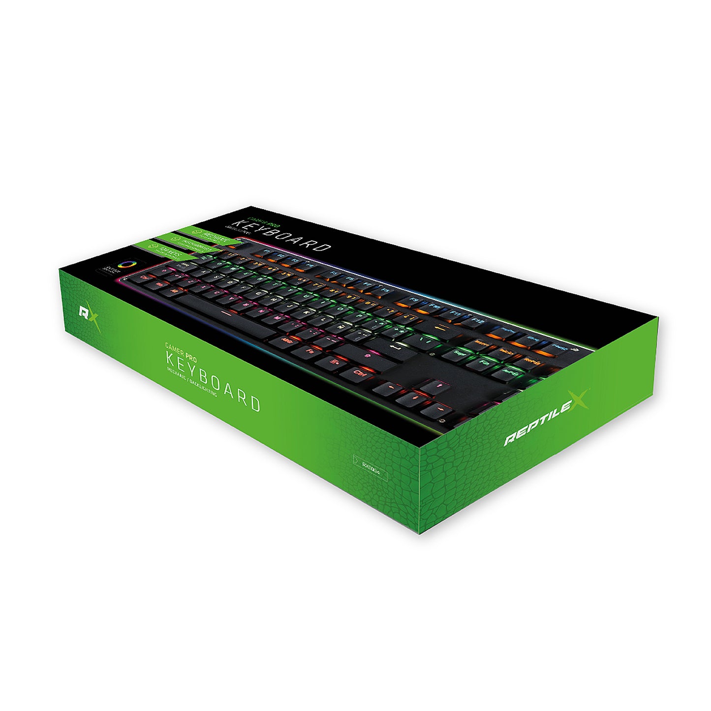 Teclado Gamer Mecánico Reptilex Rx0004 Pro Negro – imagen 3