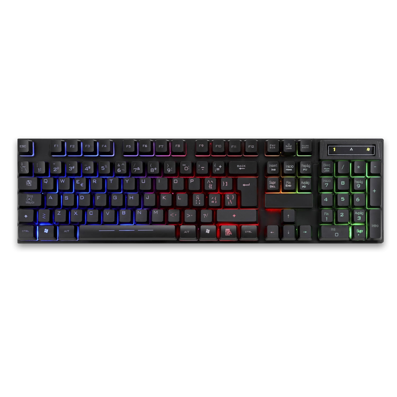 Kit Gamer Reptilex Rx0017 Teclado Mouse Mousepad – imagen 2