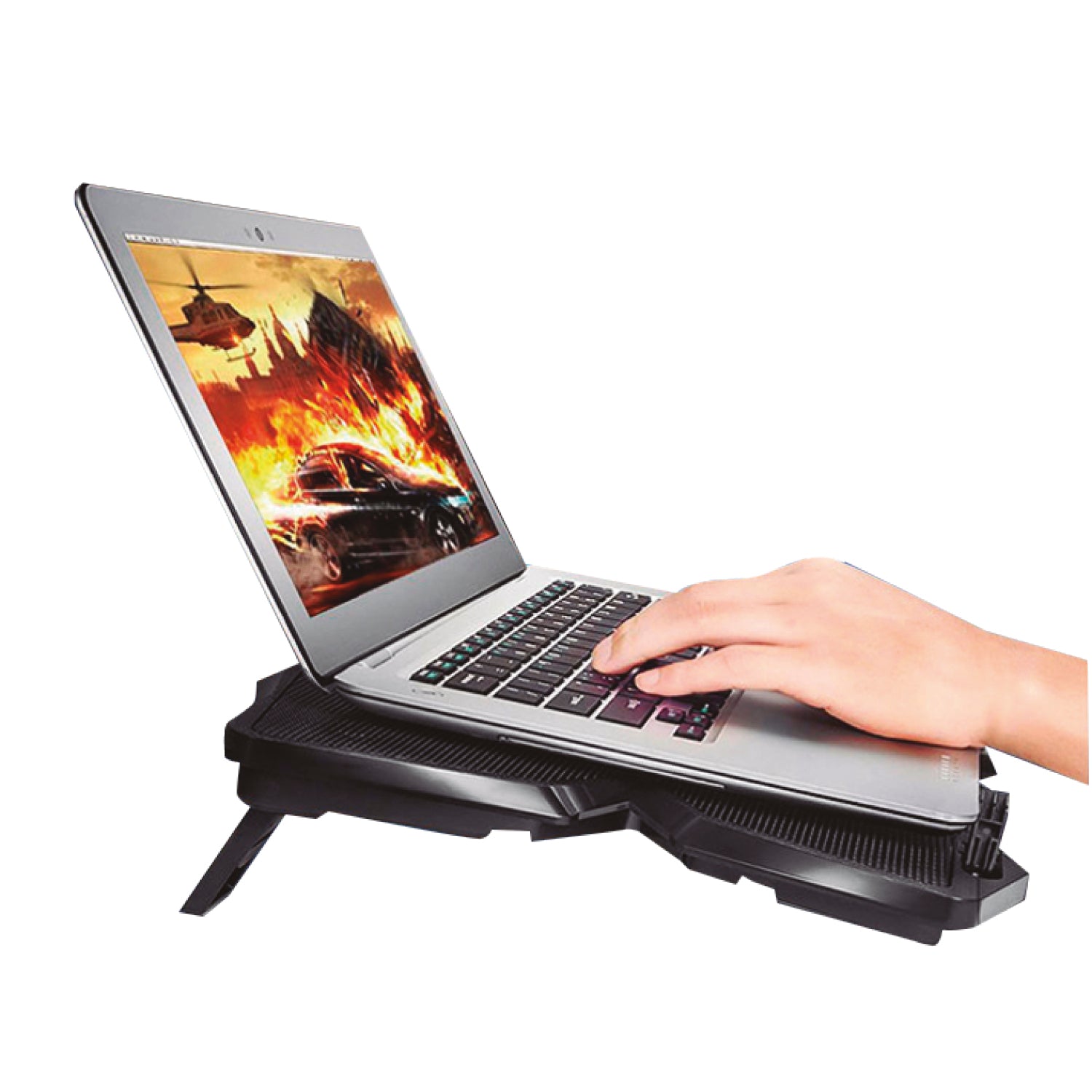 Ventilador Notebook Gamer Reptilex Pro 4 Aspas RX0026 Negro – imagen 4