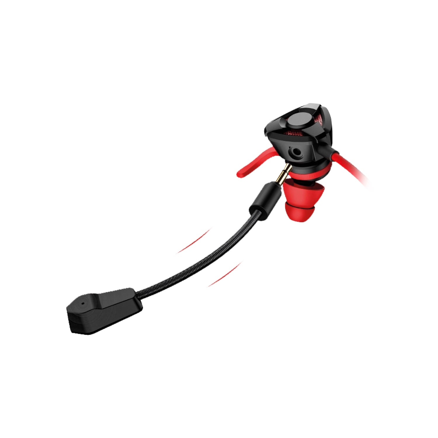 Audifonos Gamer Reptilex RX0032 Rojo – imagen 2