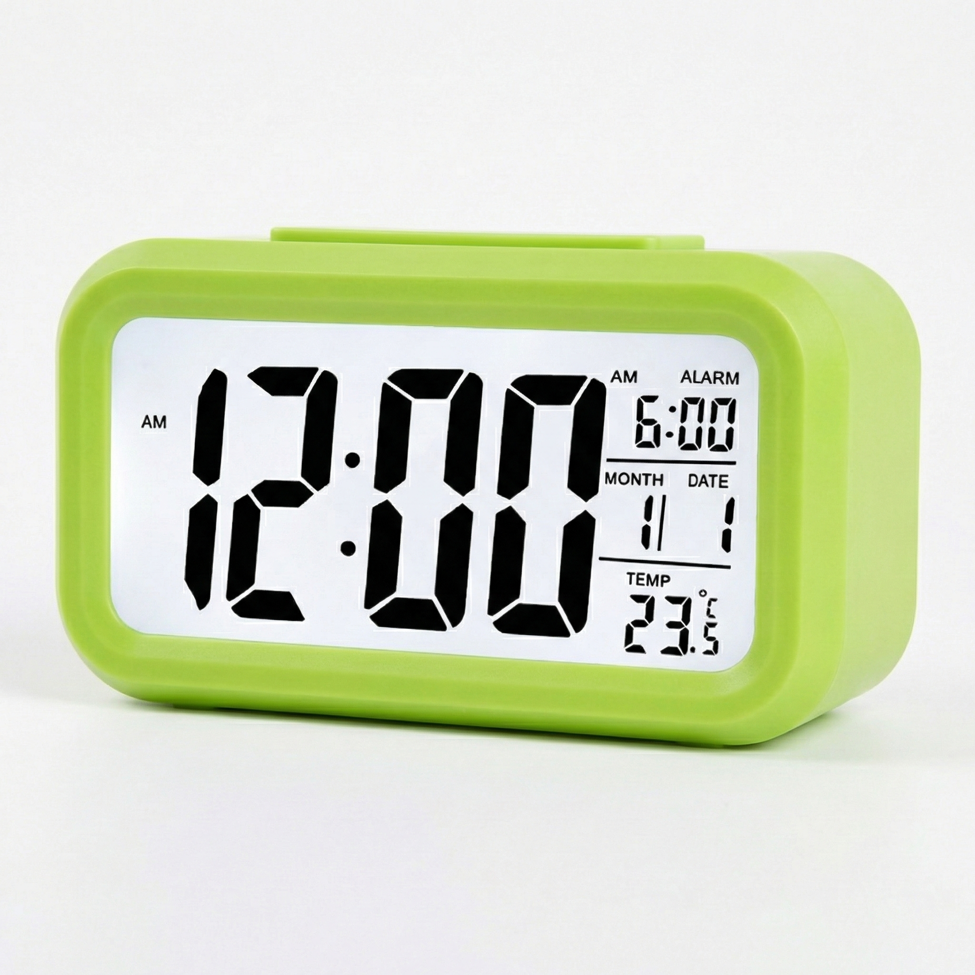 Reloj Despertador Tecnolab Tl305 Digital Pantalla Verde