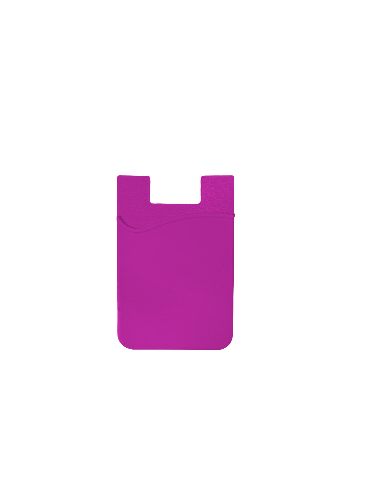 Tarjetero Universal Para Smartphone Ios y Android Fucsia