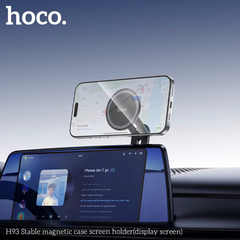 Soporte Magnetico Universal Hoco H93 Para Magsafe Negro – imagen 4