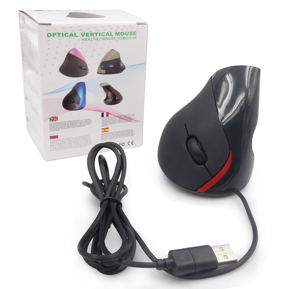 Mouse Optico Vertical Ergonomico Diseño – imagen 2