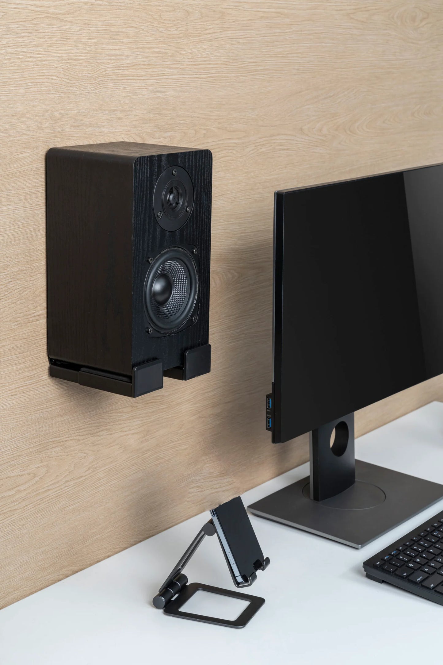 Soporte ajustable Para Soundbar Tecnolab Tl858 Hasta 15 kg Negro – imagen 2