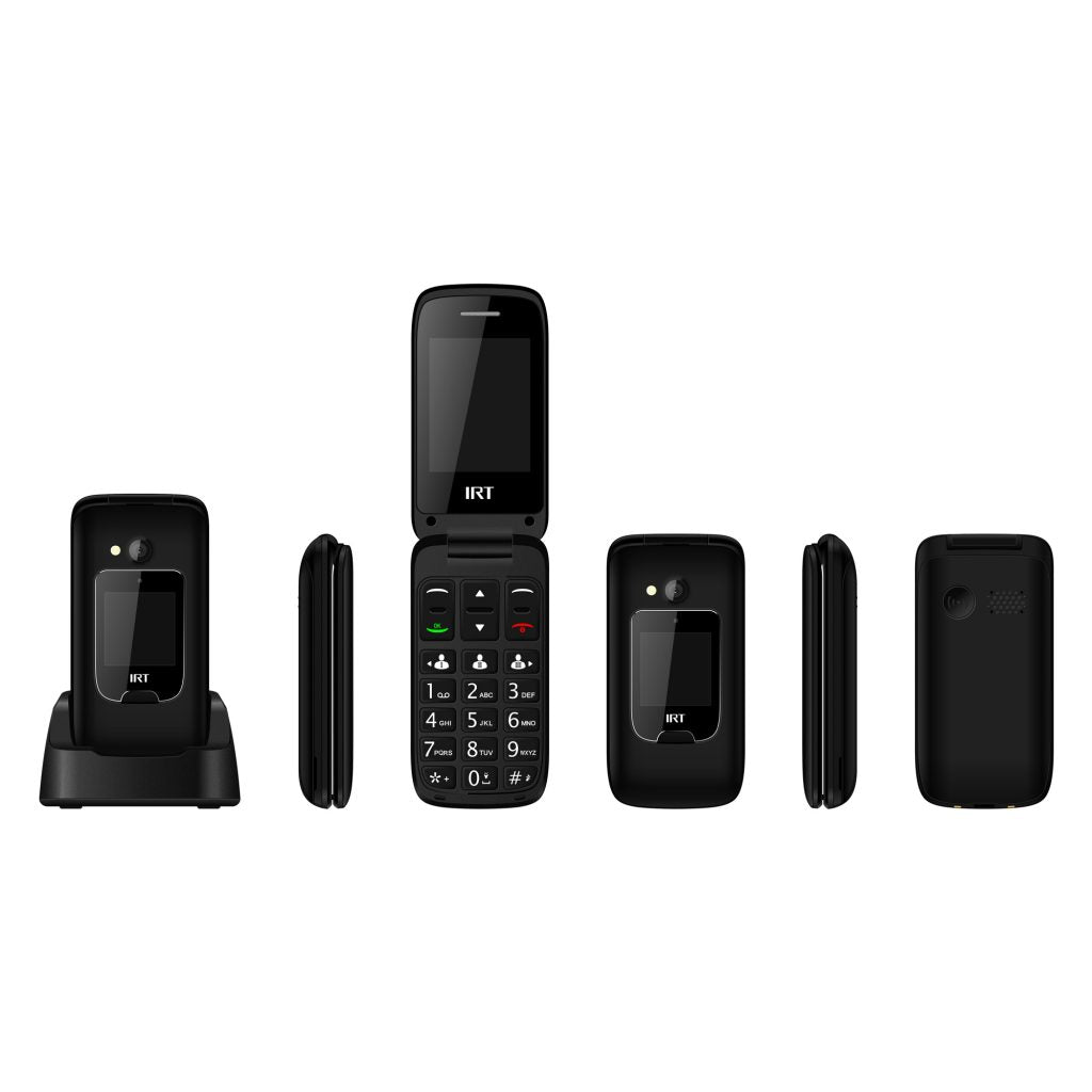 Celular Senior Adulto Mayor Irt Version 2 Negro – imagen 6