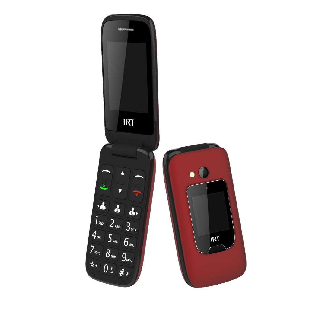 Celular Senior Adulto Mayor Irt Version 2 Rojo – imagen 3