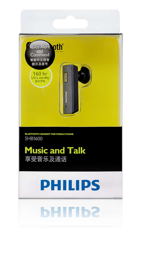 Audífono Manos Libres Bluetooth Philips Shb1600 – imagen 2