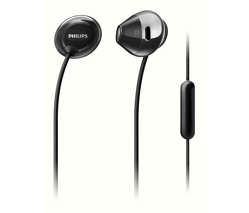 Audífonos Philips SHE4205 Con Microfono Negro – imagen 2