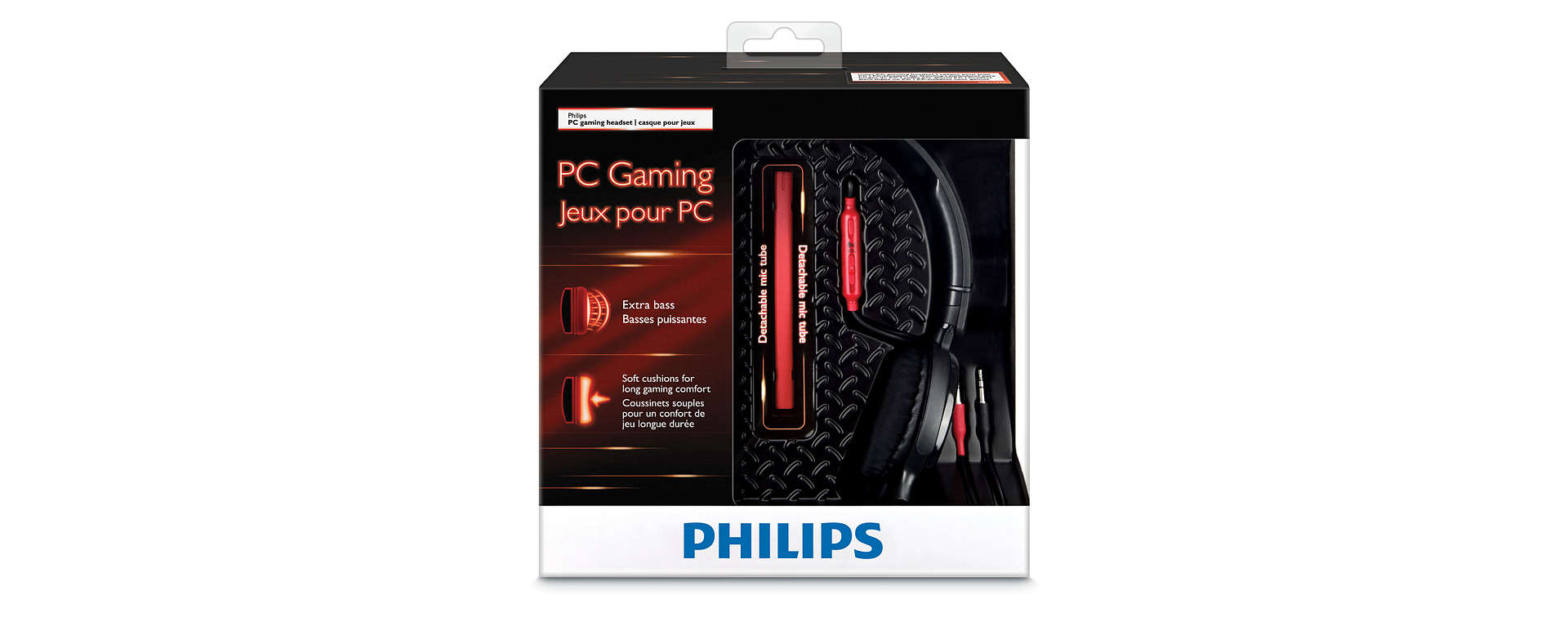 Audifono Gamer Philips Shg7210 Con Mic Para Pc Negro – imagen 3